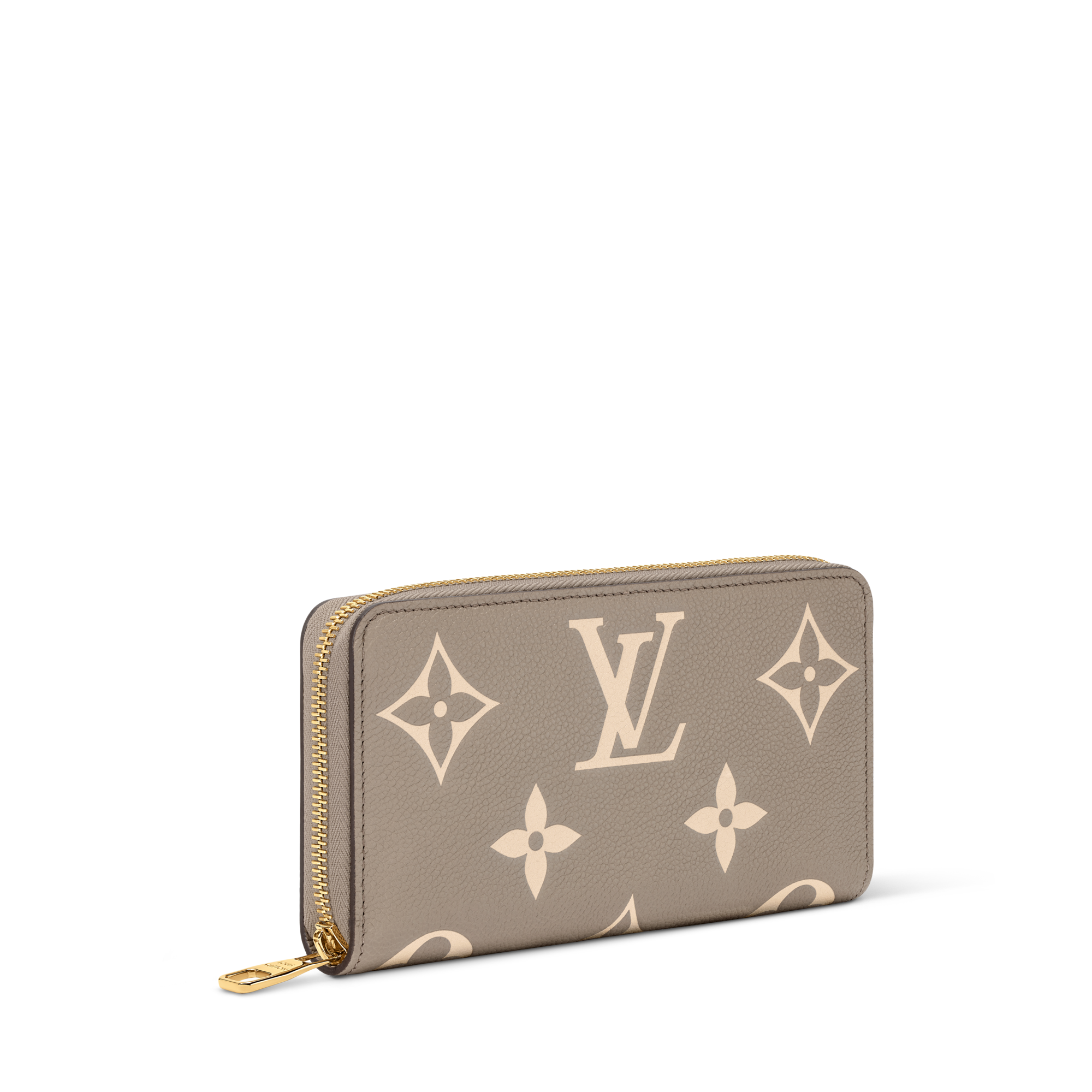 Zippy Wallet Bicolour Monogram Empreinte Leather - Wallets and
